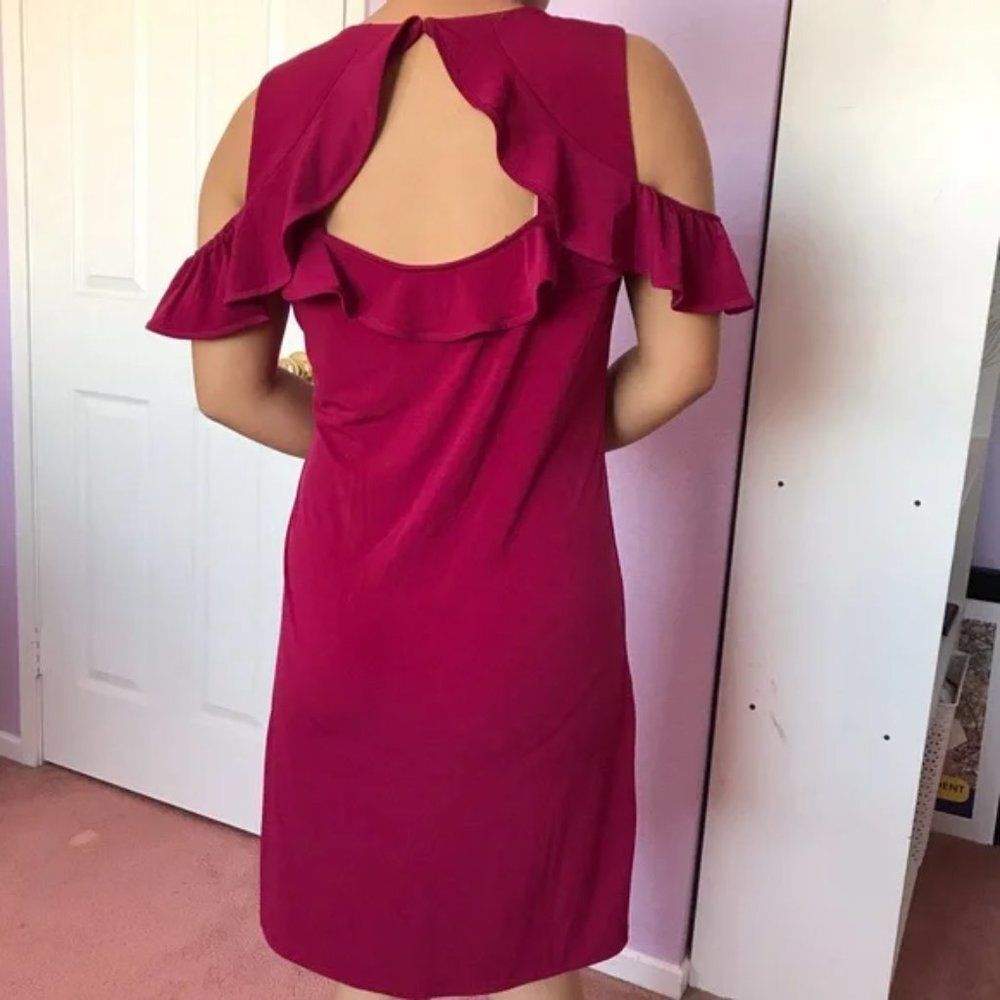 Ivanka Trump Dress Size Medium Raspberry Pink NWOT - Picture 5 of 13